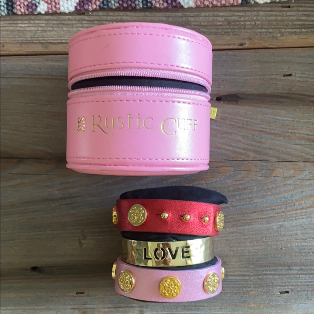 Rustic Cuff Bracelet Set
